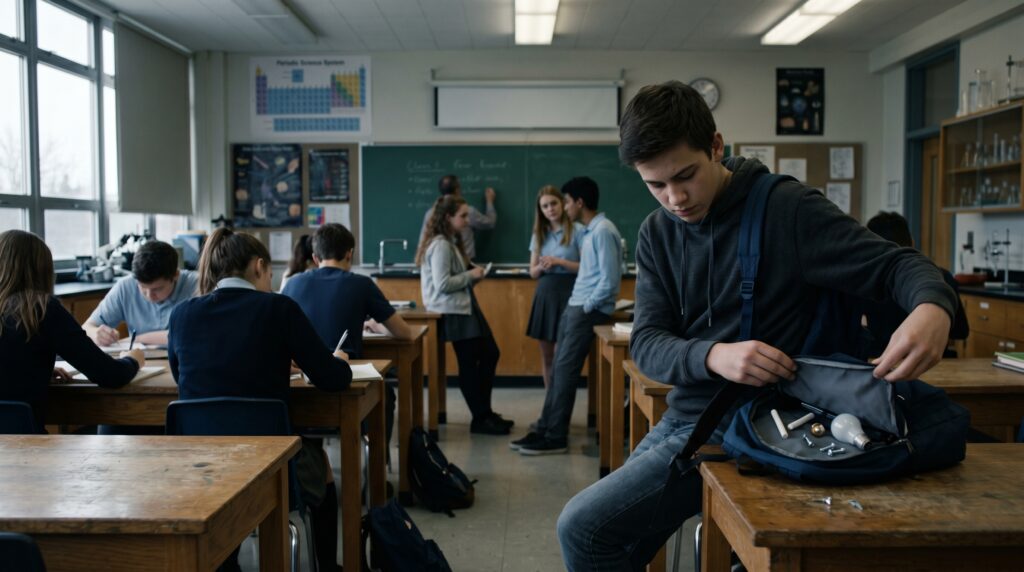 Delinquency includes anti-social behaviors such as stealing, lying, or breaking rules. Moreover, it may arise due to a poor environment, lack of discipline, or negative peer influence. 