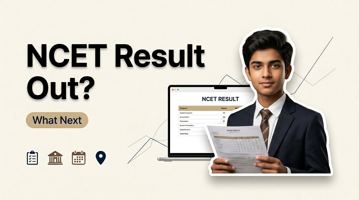 NCET 2026 Counselling: Result Out! What to Do Next
